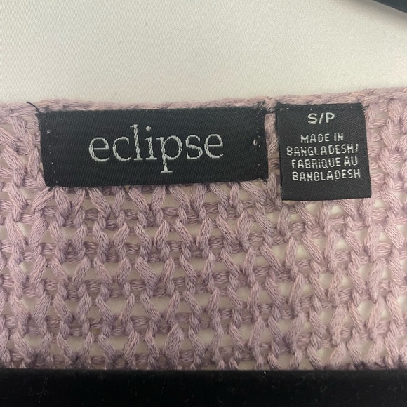 Purple hollow out sweater - Picture 3 of 3